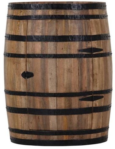 IN VINO VERITAS-Barfass mit Weinregal