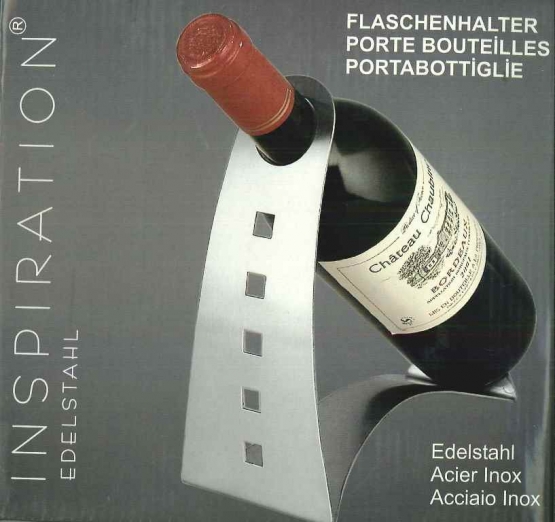 Flaschenhalter INSPIRATION Edelstahl