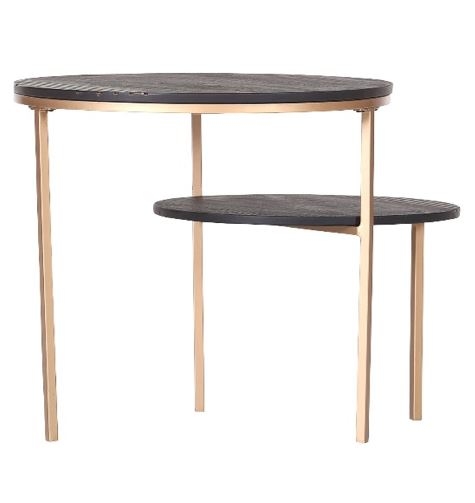 Toscana Gold Beistelltisch Trepe