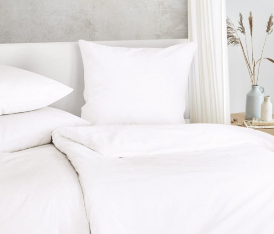 Kissen 65x65 - Seersuckerbettwäsche